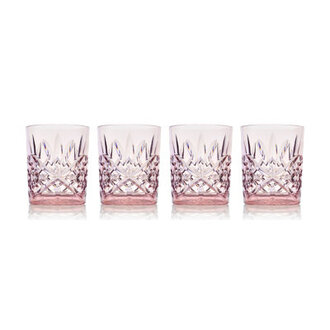 Set of 4 Dublin Acrylic Double Old Fashion Glasses