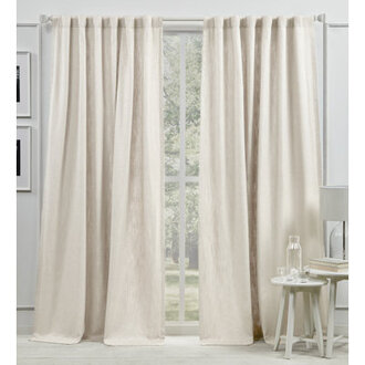 Lauren Ralph Lauren Vienna Light Filtering with Lining Back TabRod Pocket Curtain Panel