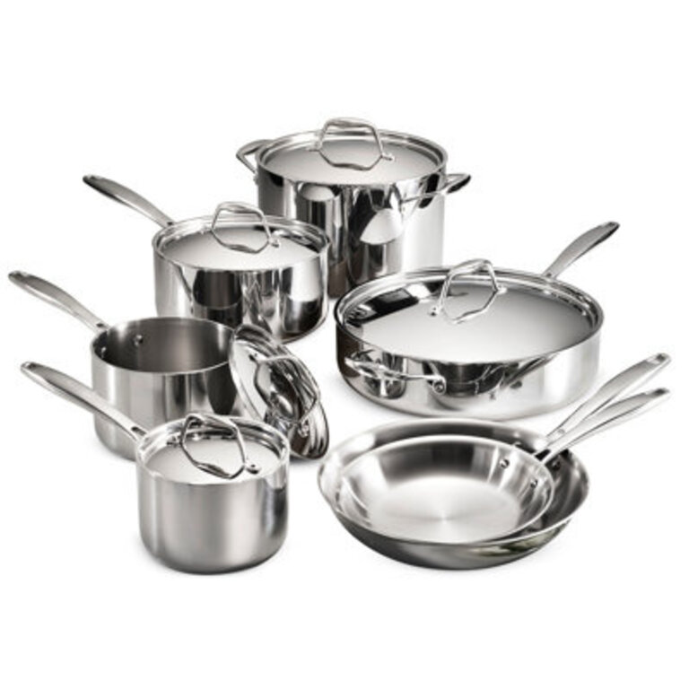 Tramontina Signature Tri-Ply Clad Gourmet 12 Pc Cookware Set