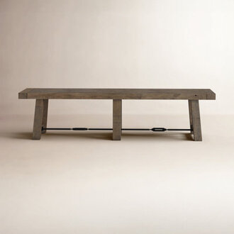 Edelen Solid Wood Bench