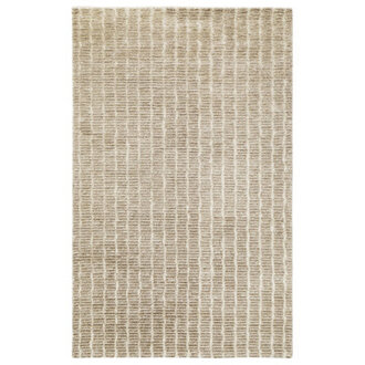Debra Hand Tufted Wool Striped Indoor Rug