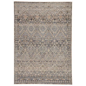 Geometric Gray Area Rug