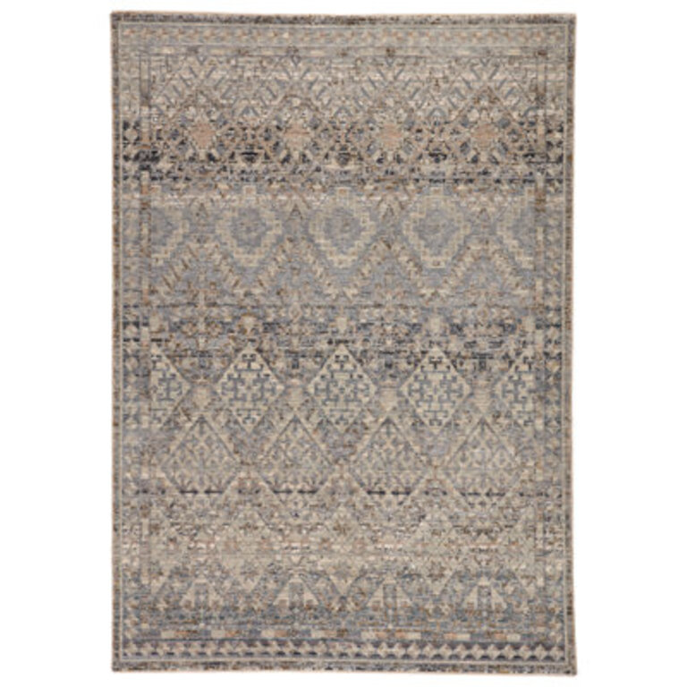 Geometric Gray Area Rug