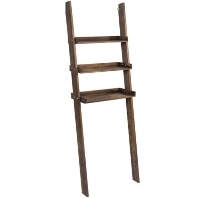 Anaisabel Solid Wood Freestanding Over The Toilet Storage
