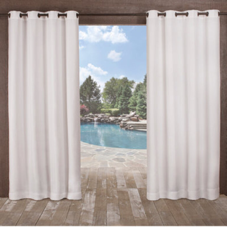 Breanna Semi Sheer Curtain Pair