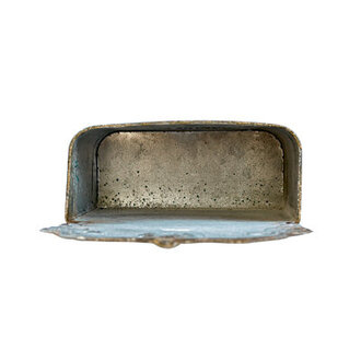 Romsey Vintage Metal Wall Planter for OutdoorIndoor Plants