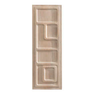Tala Solid Wood Panel Wall Art Plaque