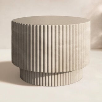 Stanbridge Modern Concrete End Table
