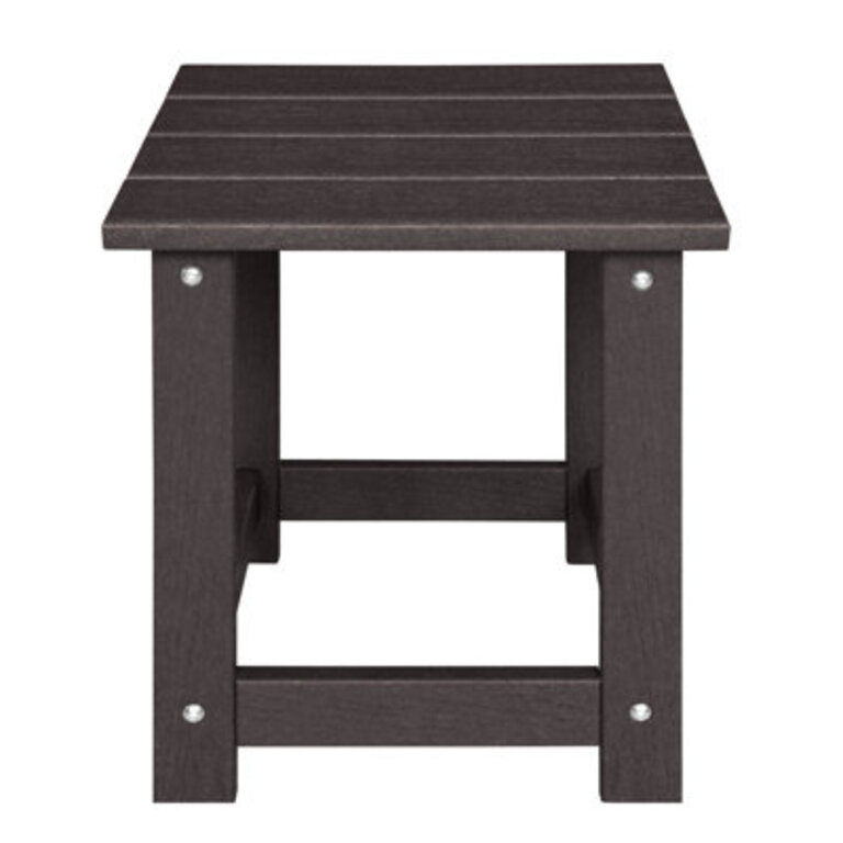 Denarrius Adirondack Outdoor Side Table HDPE Patio Table with Easy Maintenance and Weather resistance