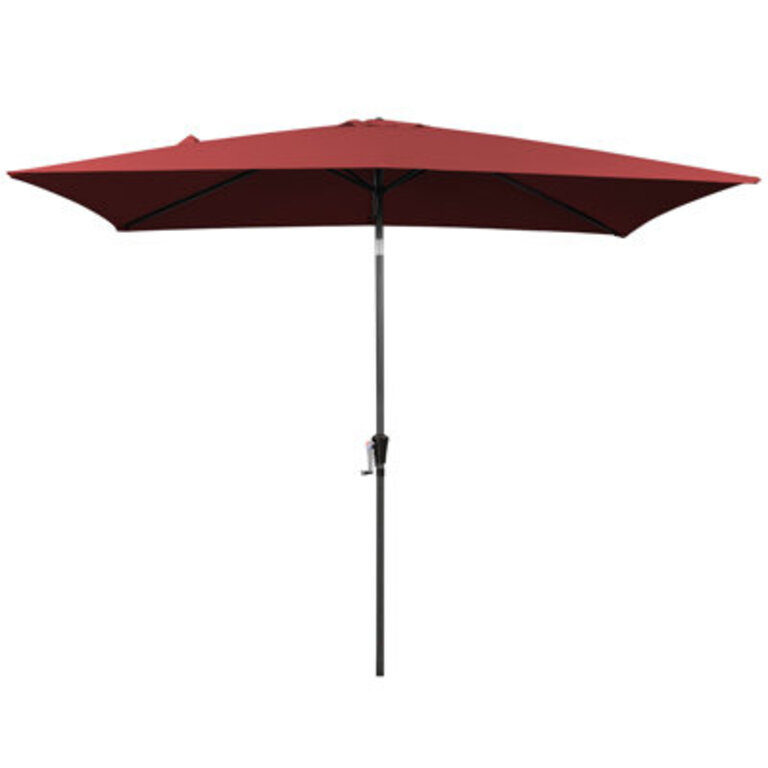 Le 10 x 6 5 Rectangular Tilt Market Umbrella