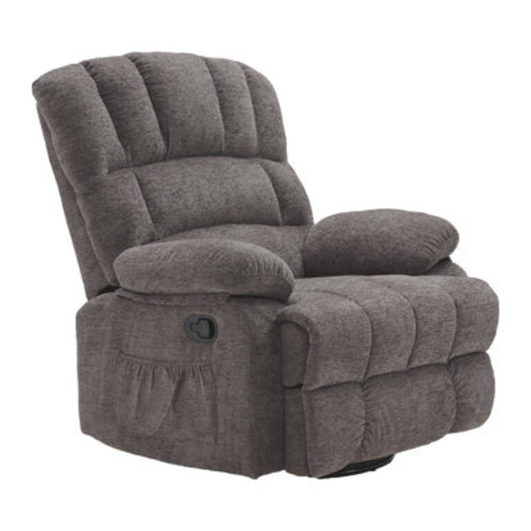 Breasha 397 Wide Manual Upholstered Swivel Rocker Recliner