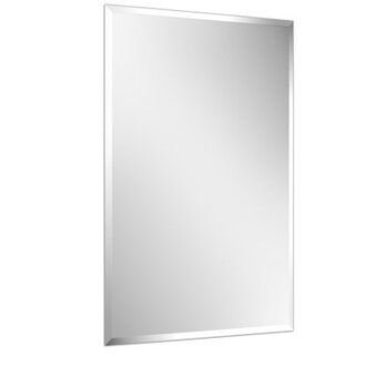 Frameless Decorative Wall Glass Mirror Bathroom Vanity Mirror For Living Room