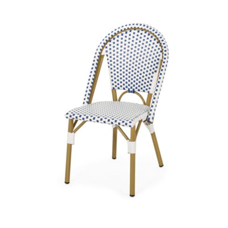 Wicker Premium All-Weather Wicker Outdoor Dining Side Chair