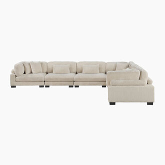 Brinsley 2 Piece 180 Modern Corduroy Loveseat