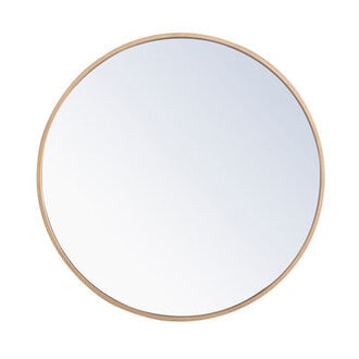 Sabine Metal Round Wall Mirror