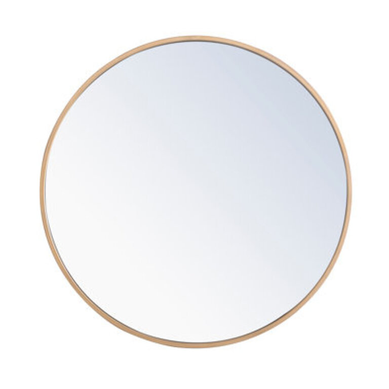 Sabine Metal Round Wall Mirror