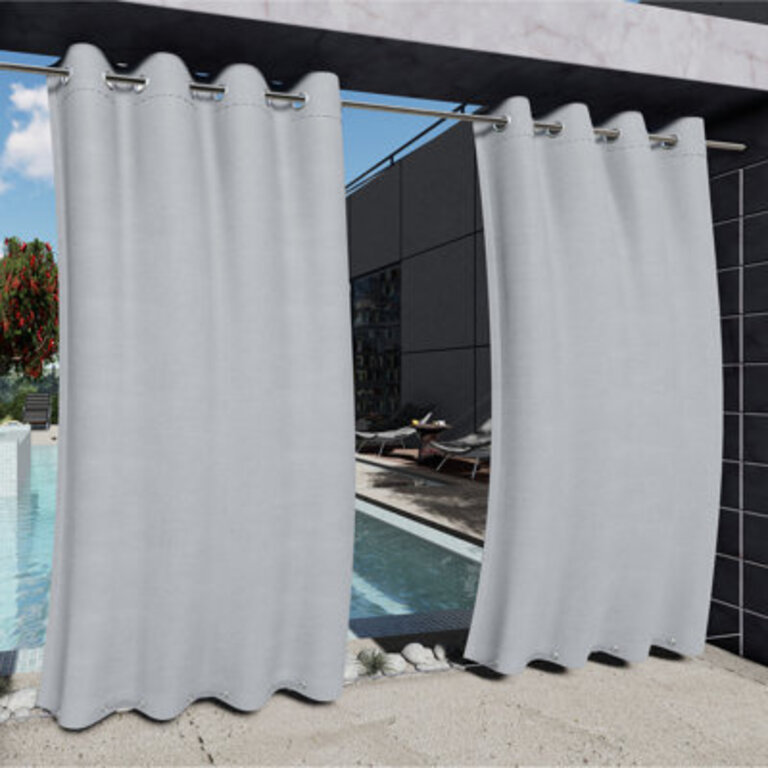 52 W Blackout Polyester Single Curtain Panel