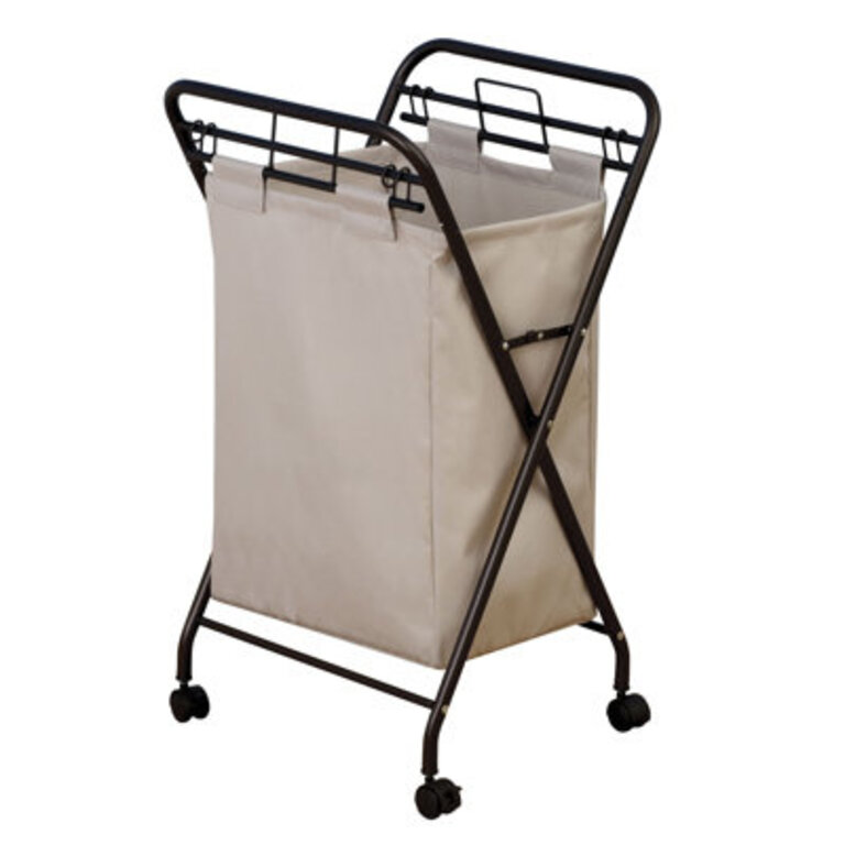 Rolling Laundry Hamper with Handles