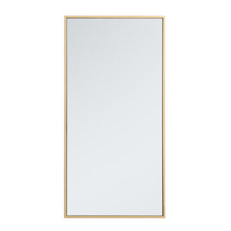 Sabine Metal Rectangle Wall Mirror