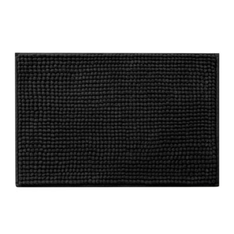 Azriah Luxury Chenille Super Soft Absorbent Polyester Rectangle Non-Slip Bath Rug
