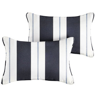 Deana Sunbrella Lumbar Rectangular IndoorOutdoor Pillow Cover  Insert
