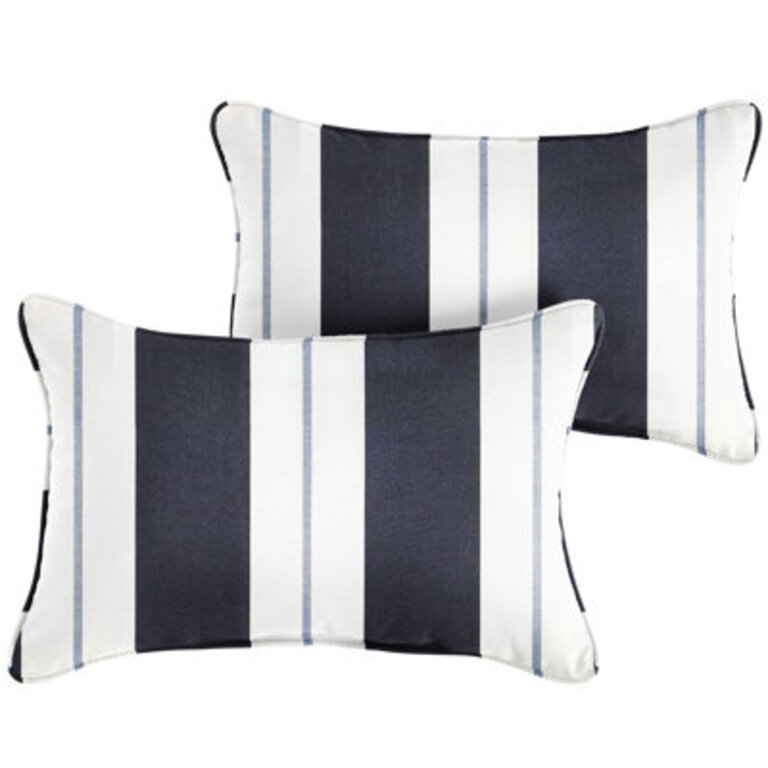 Deana Sunbrella Lumbar Rectangular IndoorOutdoor Pillow Cover  Insert