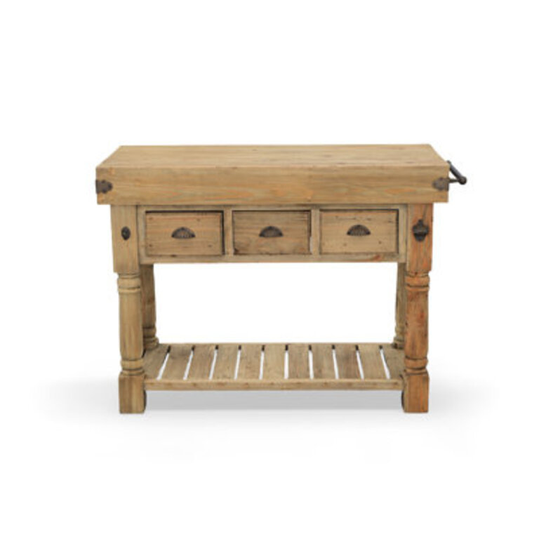 Hutchens Solid Wood Kitchen Island