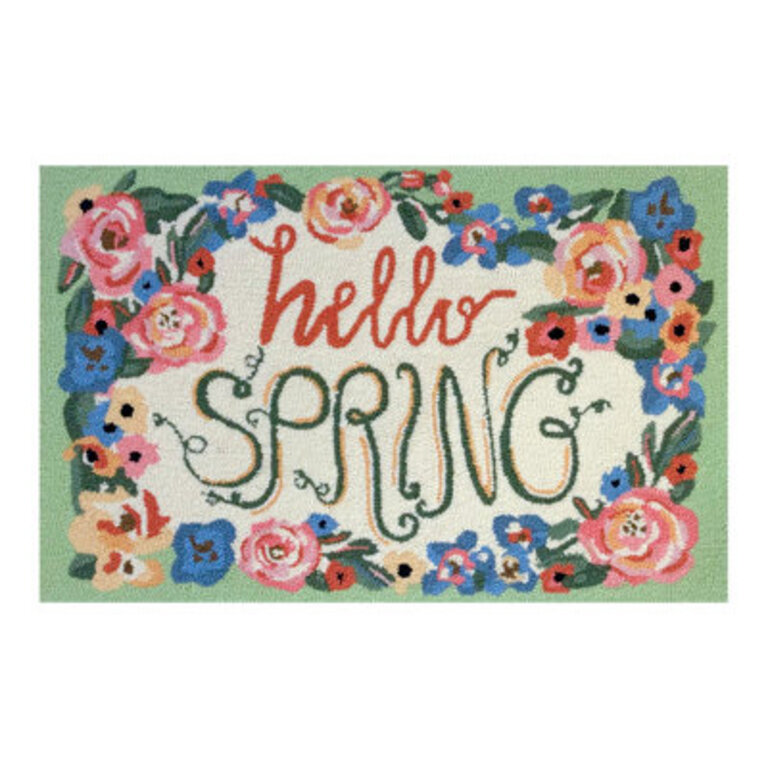 Hello Spring Green Size 24X36