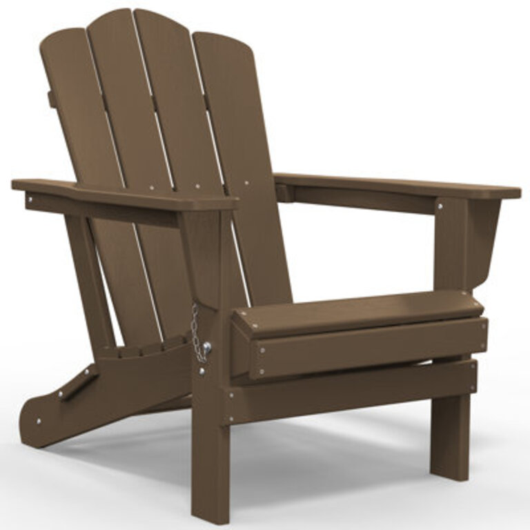 Wolak Foldable Outdoor Adirondack Chair