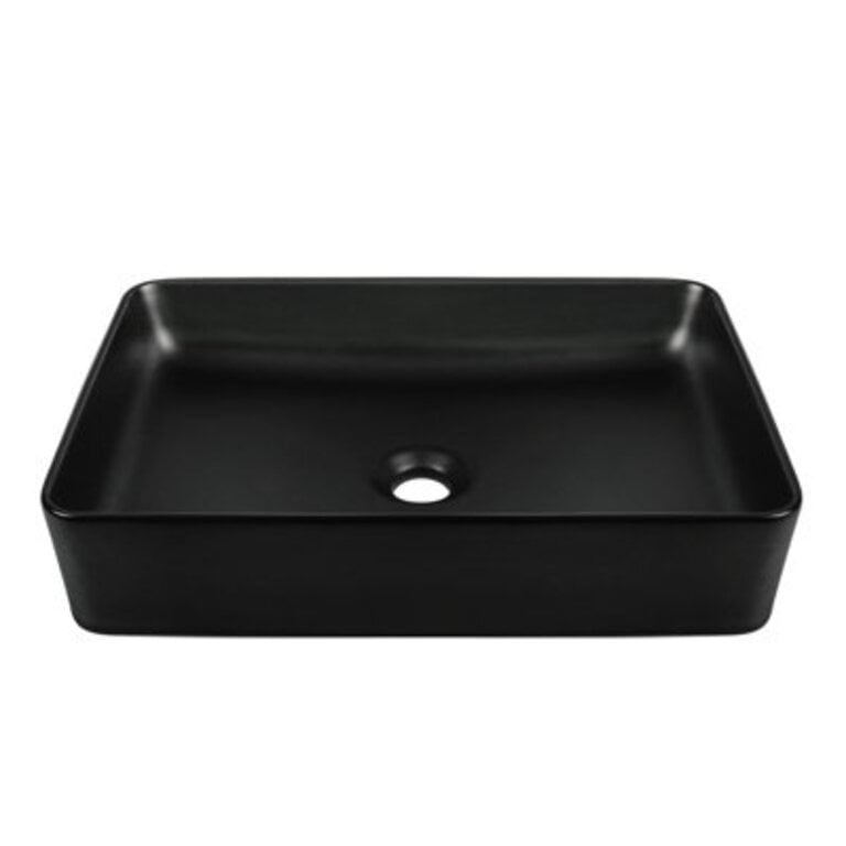 Ally 20 x 13 Rectangular Vitreous China Vessel Bathroom Sink