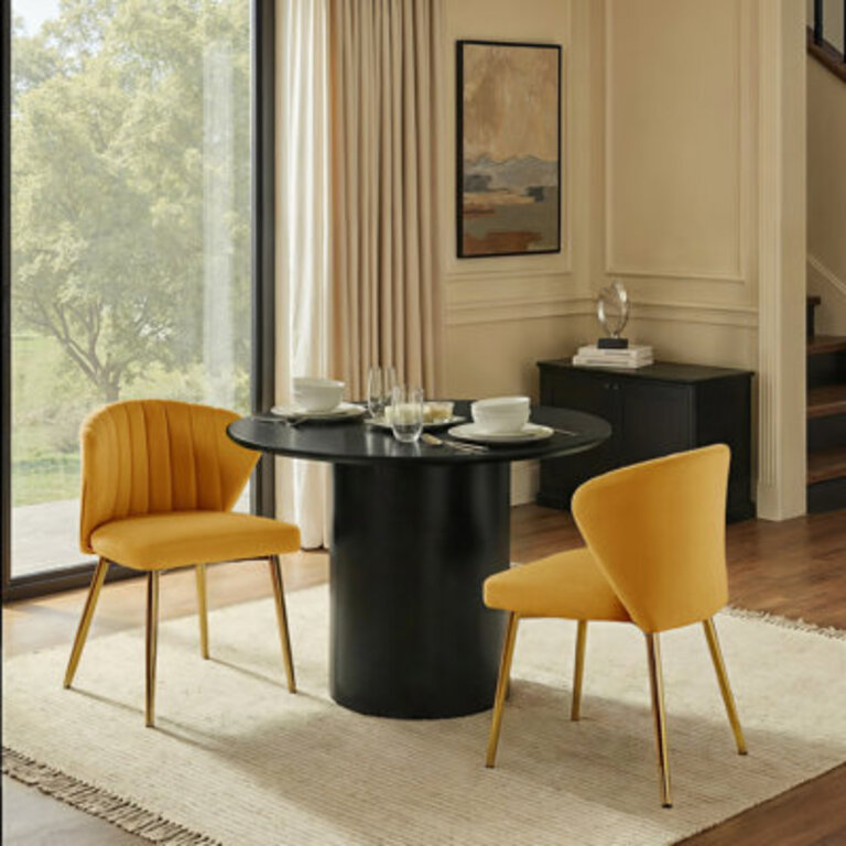 Axia Tufted Velvet Dining Chair - Single Chair