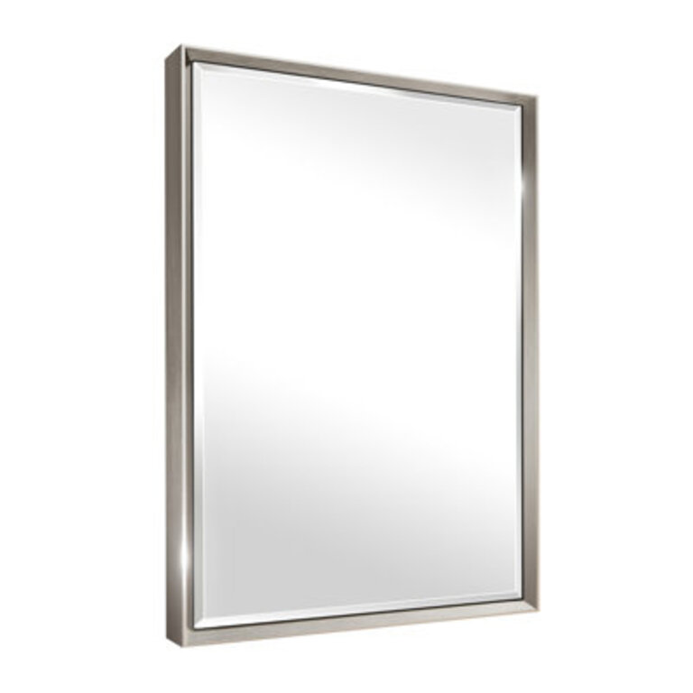 Lohoski Decorative Wall Mirror Beveled Design Bathroom Vanity Mirror Accent Mirror Finish