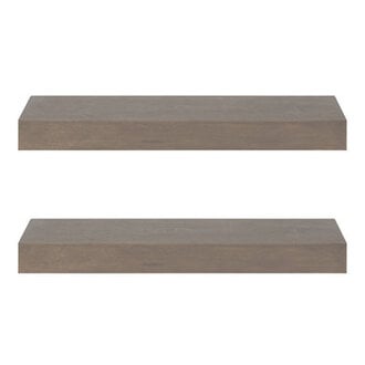 Jeremiah Wood Picture Ledge Floating Shelf Set of 2