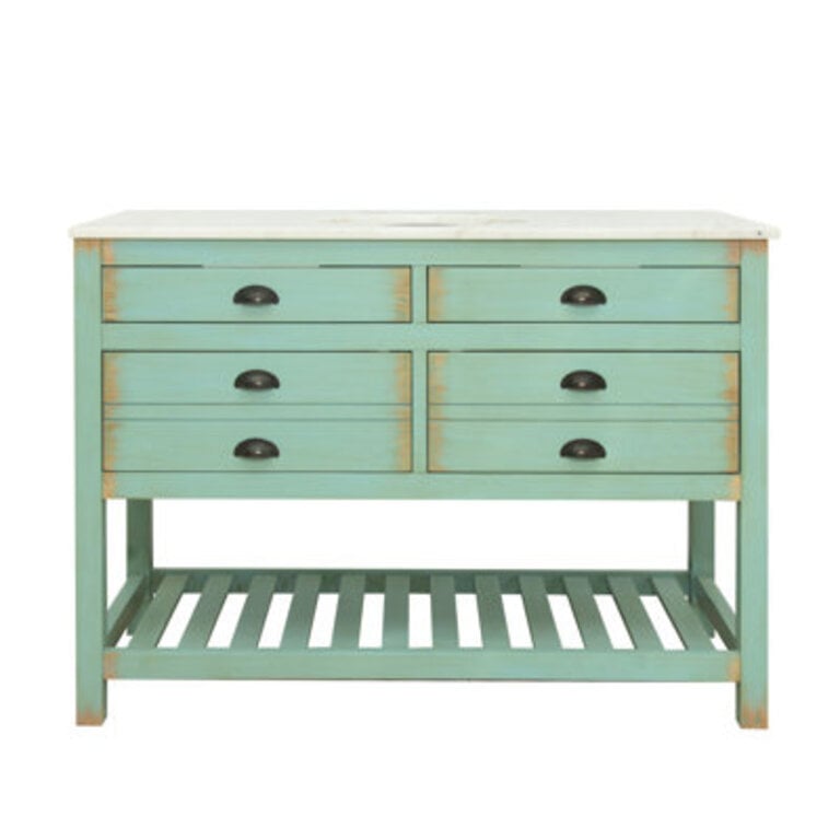 48 Single Bathroom Vanity Set