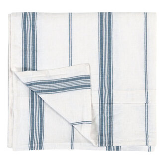 Fleta BlueWhite Striped Duvet Cover
