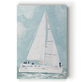 Soft Sailboat I  Painting Print