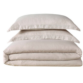 Nena Modern  Contemporary Linen Percale Duvet Cover