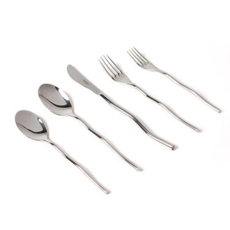 Misette Squiggle Stainless Steel Flatware Set