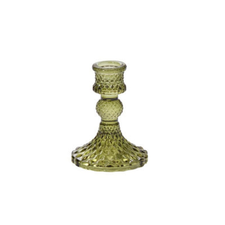 Eliana Samira Glass Tabletop Candlestick