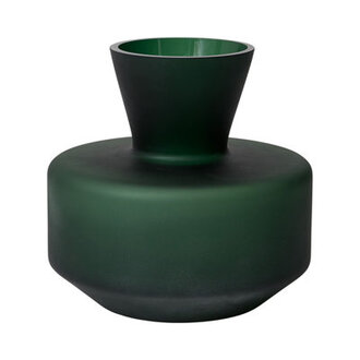 Green Glass Table Vase