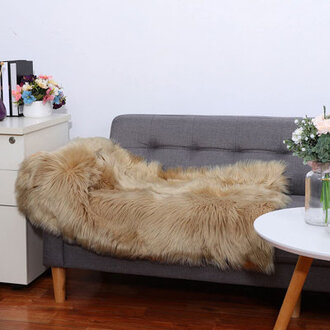 Maeliyah Faux Sheepskin Indoor Rug