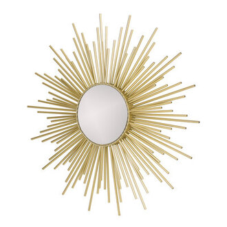 Wallner Metal Sunburst Wall Mirror