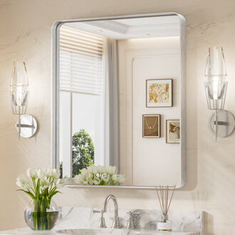 Tyro Bathroom Decorative Home Decor Corner Hangs Bathroom Mirror