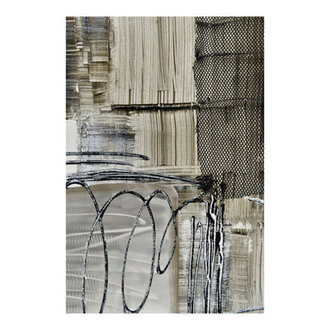 Shade Abstract I On PlasticAcrylic Painting