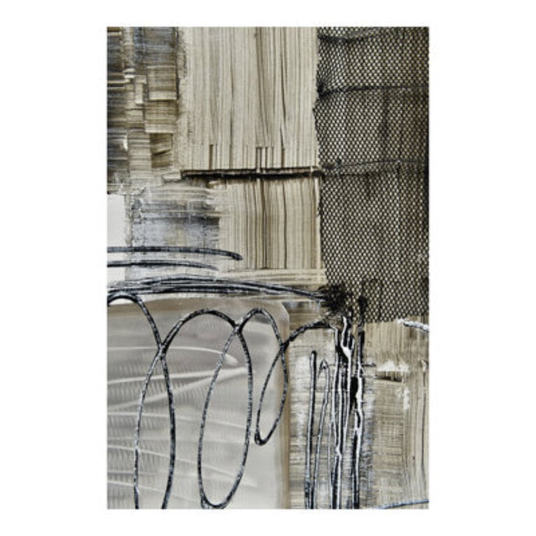 Shade Abstract I On PlasticAcrylic Painting