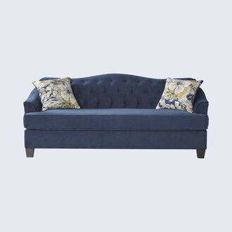 Amarrah 85 Recessed Arm Sofa with Reversible Cushions