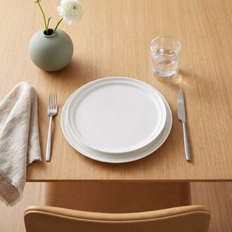 Set of 4 Gwenythe Bone Dinner Plates