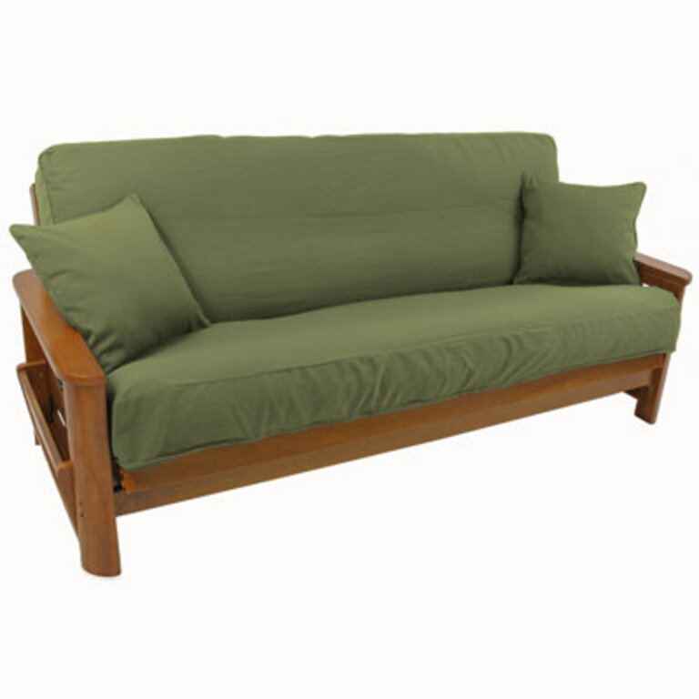 Box Cushion Futon Slipcover