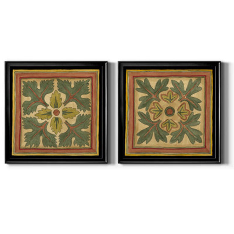Arts And Crafts Leaves III Hi  2 - Pieces
