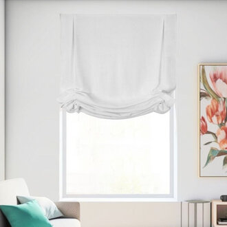 Semi Sheer Tie-up Shade